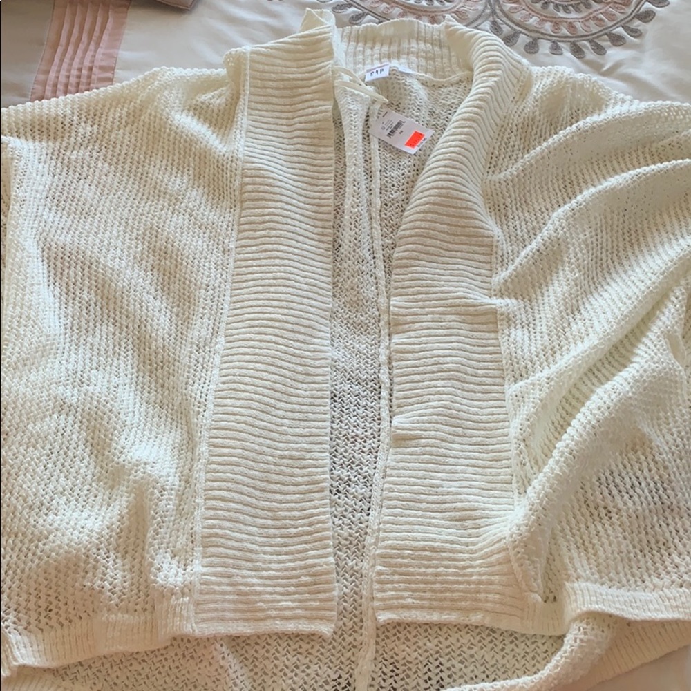 White cardigan brand new with tag